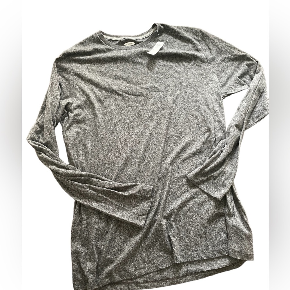 Dark Gray XL Tall Men’s Soft Washed Long Sleeve Shirt NWT